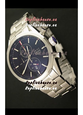 Tag Heuer Carrera Quartz Japanese Replica Watch in Steel Brecelet