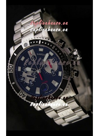 Ulysse Nardin Maxi Marine Swiss Watch in Black Dial