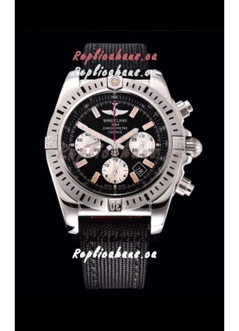 Breitling Chronomat Airbone 1:1 Mirror Replica Watch in Black Dial