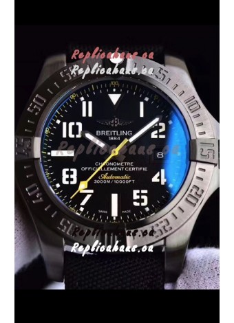 Breitling Avenger II Seawolf Airblack Swiss Replica Watch 1:1 Ultimate Swiss Replica Watch