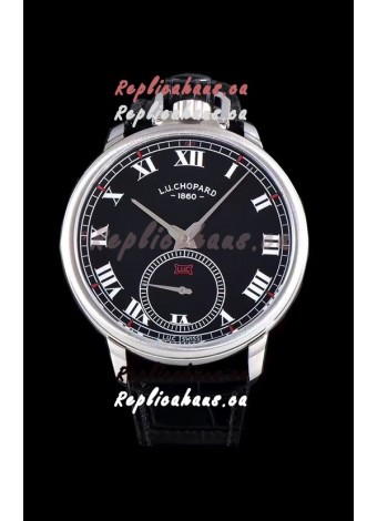 Chopard Louis-Ulysse The Tribute Stainless Steel Black Dial Swiss Watch