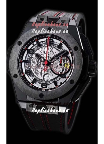 Hublot Big Bang Red Magic Carbon Ceramic Swiss Replica Watch 