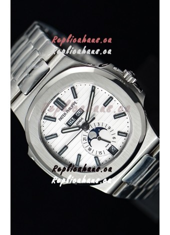 Patek Philippe Nautilus 5726A 1:1 Mirror Swiss Watch White Dial
