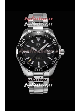 Tag Heuer Aquaracer Calibre 5 1:1 Mirror Replica Watch Black Dial