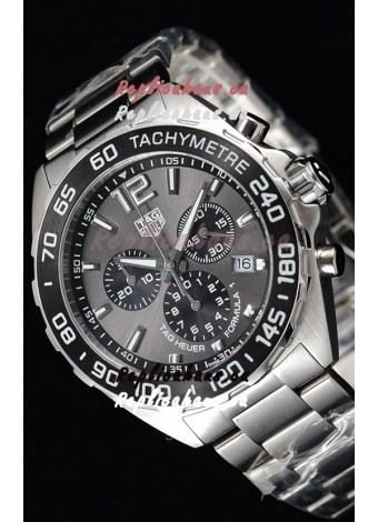 Tag Heuer Formula 1 Chronograph Swiss Quartz Replica Watch Anthracite Dial 
