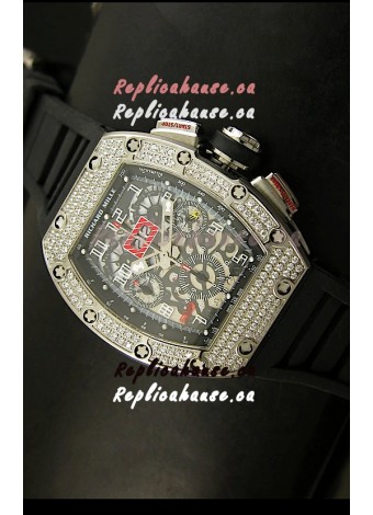 Richard Mille Filippe Massa Edition Titanium Swiss Replica Watch