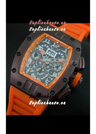 Richard Mille RM011 Filipe Massa PVD Casing Edition Swiss Replica Watch