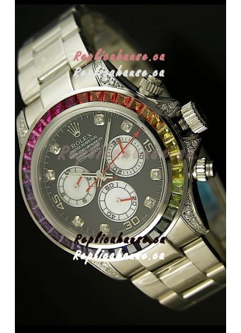 Rolex Replica Daytona Cosmograph Swiss Replica Watch - Sapphires Bezel