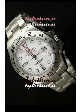 Rolex Explorer II Japanese Replica Automatic Black Steel Watch 43MM