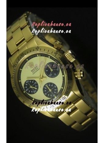 Rolex Daytona 6263 Cosmograph White Dial in Gold Case