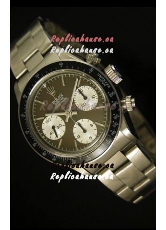 Rolex Daytona 6263 Cosmograph Brown Coffee Dial Black Bezel
