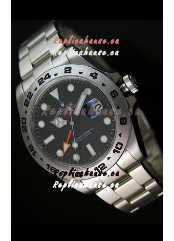Rolex Replica Explorer II Swiss Replica Watch - SuperLuminous Hour Markers 42MM 