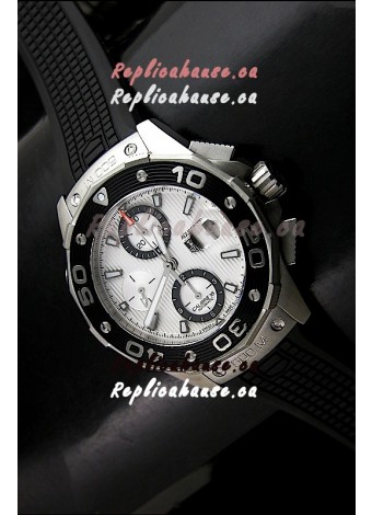 Tag Heuer Aquaracer Calibre 16 Swiss Watch in White Dial