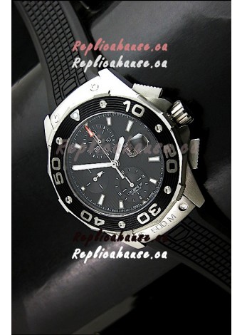 Tag Heuer Aquaracer Calibre 16 Swiss Watch in Black Dial