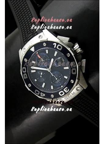 Tag Heuer Aquaracer Calibre 16 Swiss Watch in Dark Blue Dial