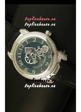 Ulysse Nardin Dual Escapement Japanese Watch in Grey Dial