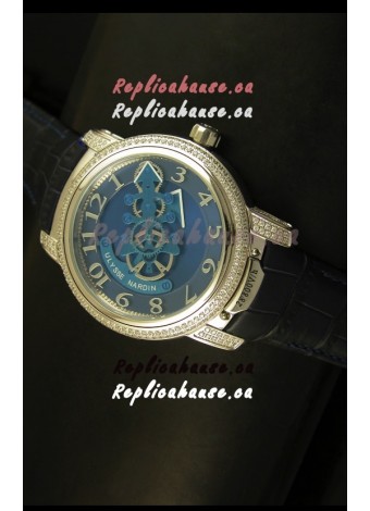 Ulysse Nardin Dual Escapement Japanese Watch in Blue & Black Dial