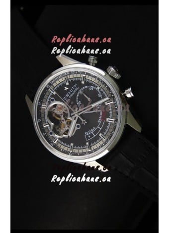 Zenith El Primero Chronomaster Handwind Power Reserve 42MM Replica Watch Grey Dial