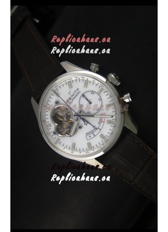 Zenith El Primero Chronomaster Handwind Power Reserve 42MM Replica Watch White Dial