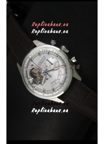 Zenith El Primero Chronomaster Handwind Power Reserve 42MM Replica Watch Silver Dial