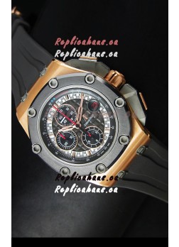 Audemars Piguet Royal Oak Offshore Michael Schumacher Rose Gold - Ultimate 1:1 3126 Movement