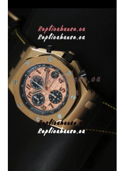 Audemars Piguet Royal Oak Offshore THEMES Pink Gold Casing 