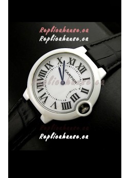 Cartier Ballon de Ladies Replica Watch in White Dial