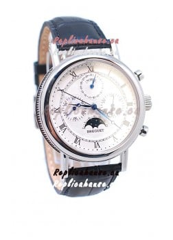 Breguet Grandes Classique N2653 Swiss Replica Watch in White Dial
