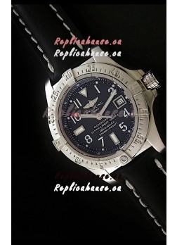 Breitling Seawolf Swiss Automatic Watch in Black Dial