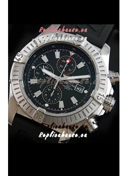 Breitling Avenger Seawolf Swiss Replica Watch in Black Dial