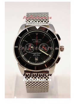 Breitling SuperOcean Heritage Swiss Replica Watch - Black Dial