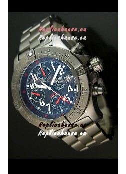 Breitling Skyland Avenger Swiss Replica Watch with PVD Coating - Mirror Replica
