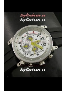 B.R.M.0011G6 Japanese Replica Quartz Watch in White Dial