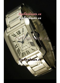 Cartier Tank Anglaise Mid Sized Swiss Watch - 1:1 Mirror Replica Watch
