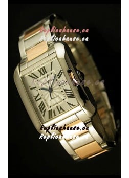 Cartier Tank Anglaise Mid Sized Swiss Watch - 1:1 Mirror Replica Watch