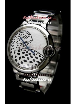 Cartier Ballon de Swiss Replica Watch in White Dial
