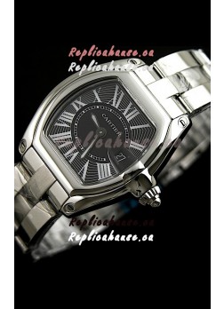 Cartier Roadster Ladies Watch - 1:1 Mirror Replica Watch in Pink Dial