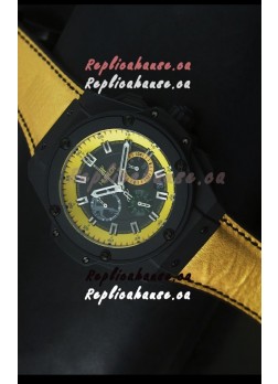 Hublot Big Bang Yellow Skeleton Swiss Quartz Watch 45MM