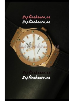 Hublot Classic Fusion 39MM Rose Gold Swiss Watch 