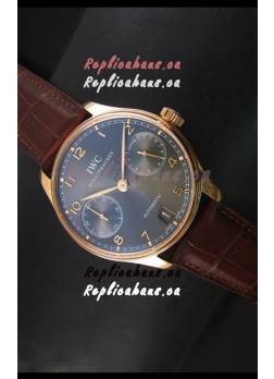 IWC Portugieser IW500702 Swiss Automatic Watch in Grey Dial - Updated 1:1 Mirror Replica  