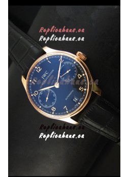 IWC Portugieser IW500702 Swiss Automatic Watch in Black Dial - Updated 1:1 Mirror Replica  