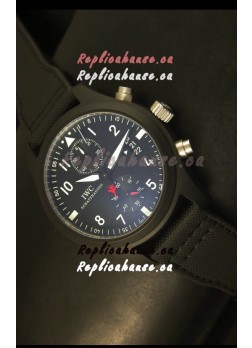 IWC Pilot Top Gun Chronograph Swiss Watch - 1:1 Mirror Replica Edition