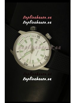 IWC Aquatimer Automatic Vintage 1967 Swiss Watch in White Dial