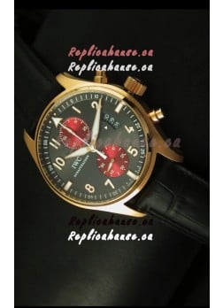 IWC Spitfire Tribecca Edition Watch in Rose Gold - 1:1 Mirror Replica