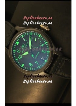 IWC Big Pilot Top Gun Ceramic Case Watch - 1:1 Mirror Replica