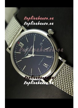 IWC Schaffhausen Swiss Replica Watch in Mesh Steel Strap