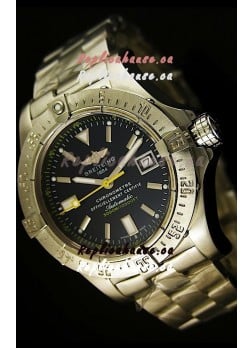 Breitling Avenger Seawolf Swiss Replica Watch in Yellow Seconds Hands -  1:1 Mirror Replica Watch