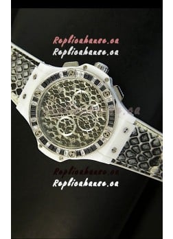 Hublot Big Bang Snow Leopard MARIA HOFL -RIESCH Edition 34MM Watch