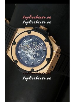 Hublot Big Bang King Power Formula 1 Swiss Watch in Pink Gold Case