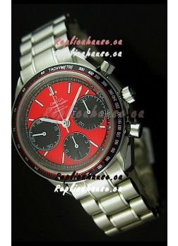 Omega Speedmaster Racing Edition Swiss Replica Watch - Red Dial - 1:1 Mirror Replica